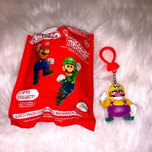 NEW Super Mario backpack buddies (Wario)